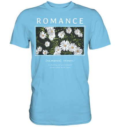 "Romance" Blumen Streetstyle - Premium Shirt