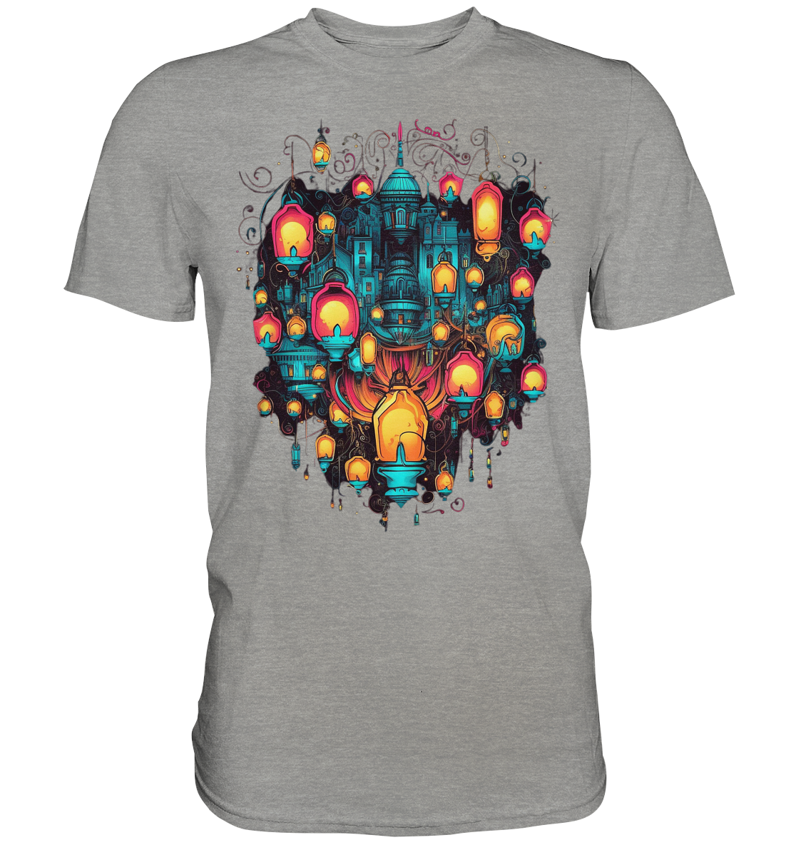 Laternen Lichter 3 - Premium Shirt