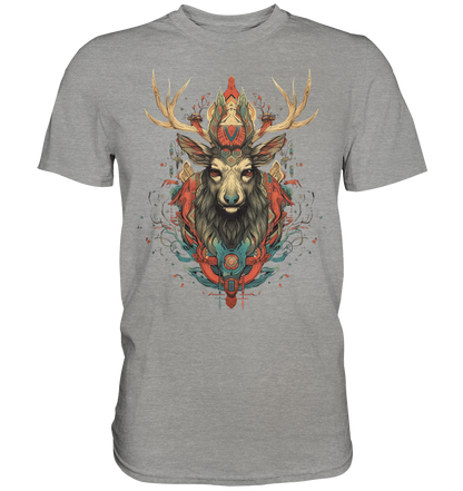 "Hirsch" Tiertotems - Premium Shirt