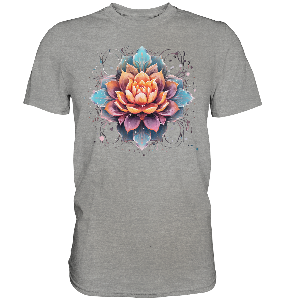 Lotus Blumen 1 - Premium Shirt