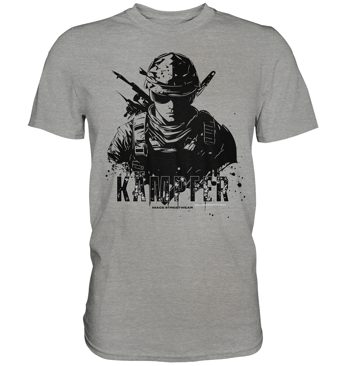 "Kämpfer" Mace Optimismus - Premium Shirt