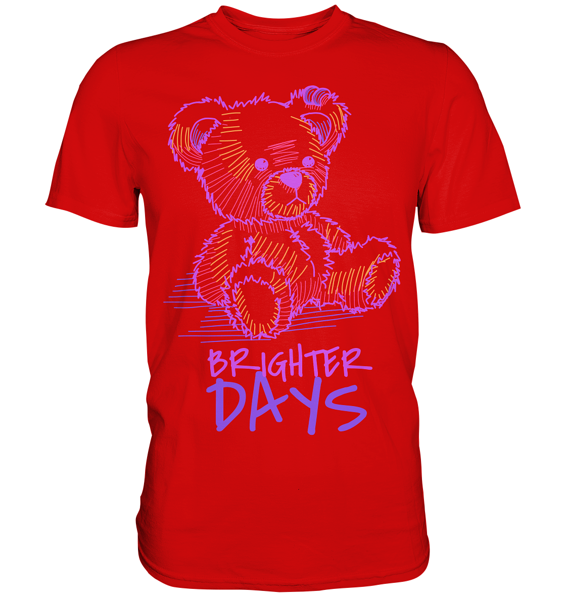 "Brighter Days" Bär Streetstyle - Premium Shirt