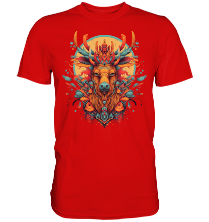 "Elch" Tiertotems - Premium Shirt