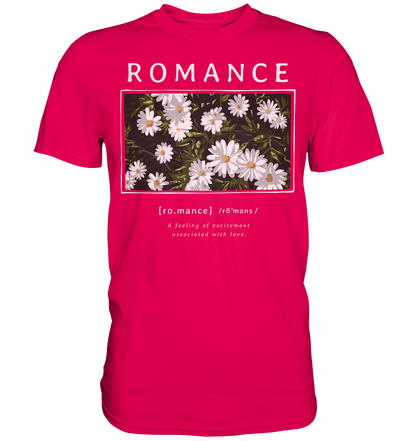 "Romance" Blumen Streetstyle - Premium Shirt