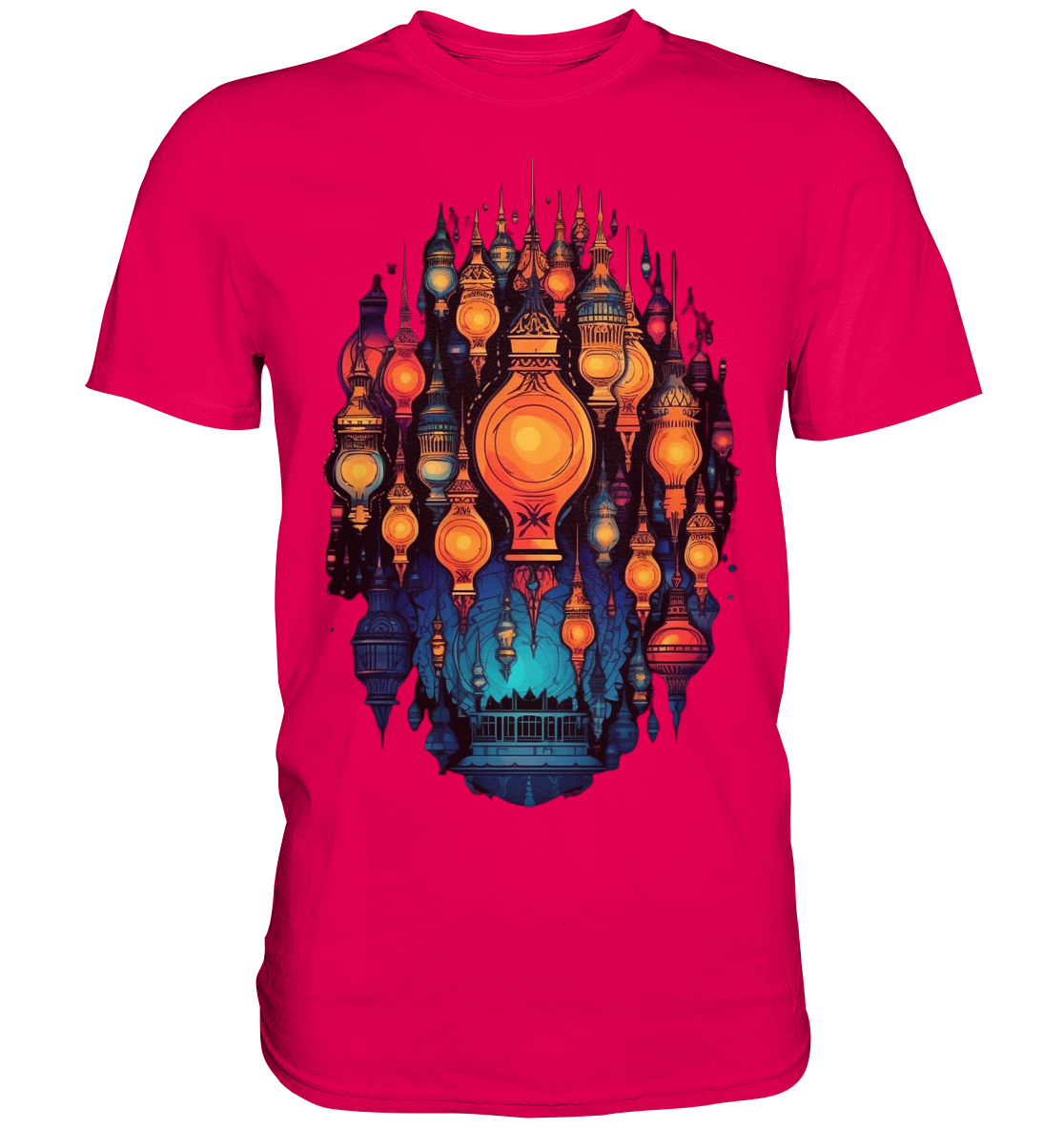 Laternen Lichter 10 - Premium Shirt