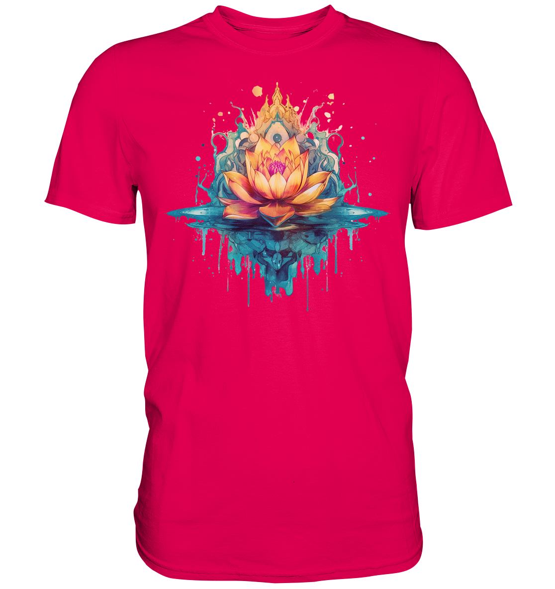 Lotus Blumen 3 - Premium Shirt