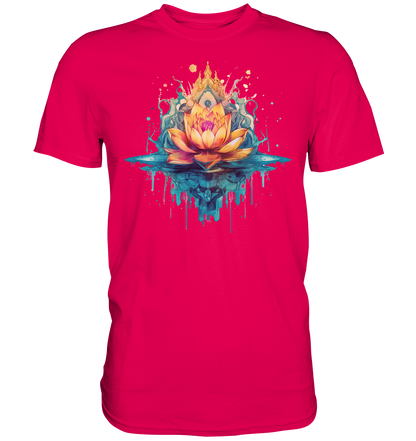 Lotus Blumen 3 - Premium Shirt