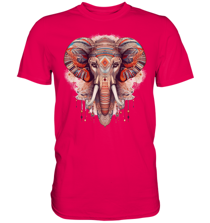 "Elefant-größen Ohr" Tiertotems - Premium Shirt