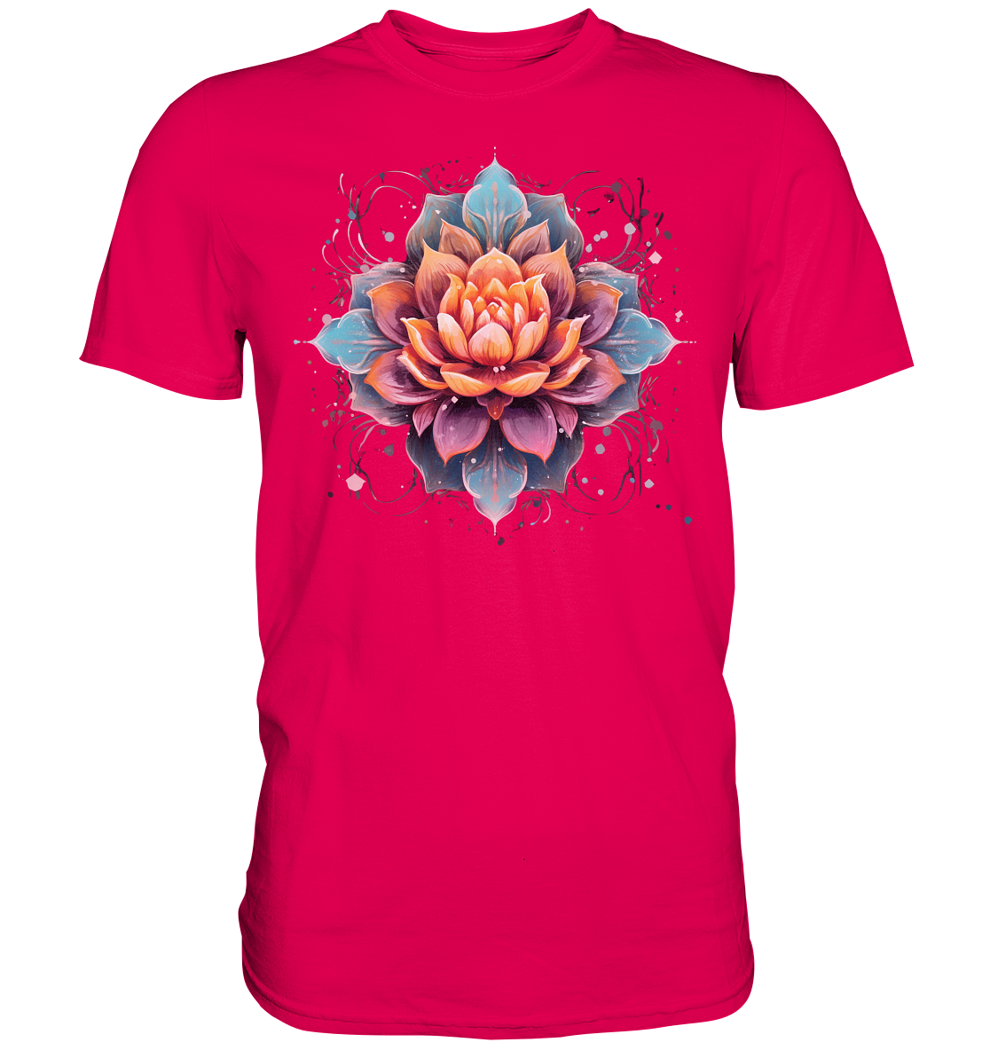 Lotus Blumen 1 - Premium Shirt