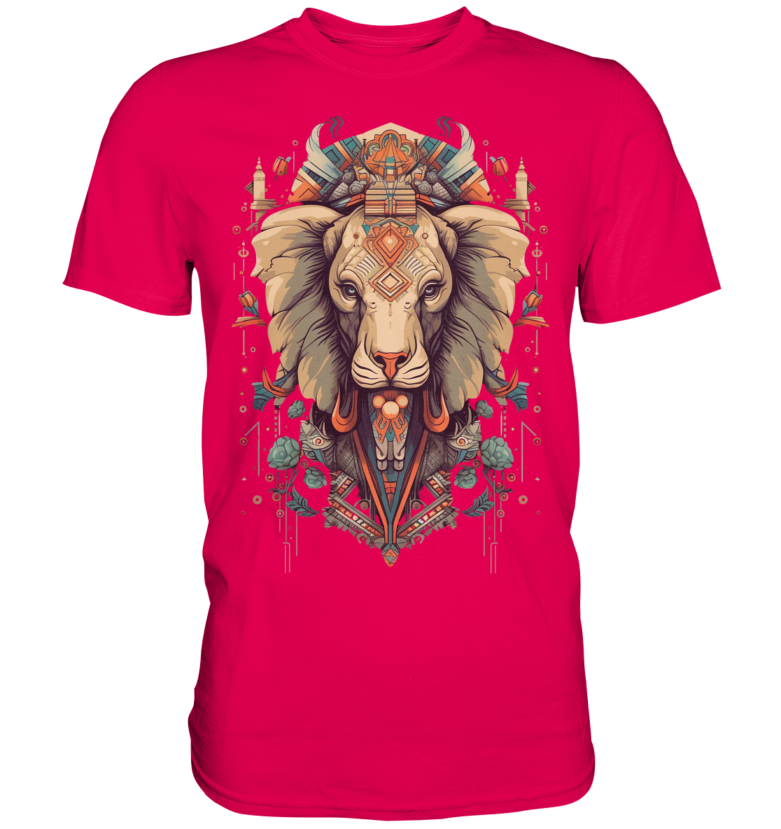 "Löwe" Tiertotems - Premium Shirt