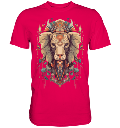 "Löwe" Tiertotems - Premium Shirt