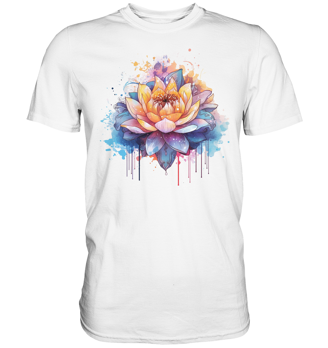 Lotus Blumen 2 - Premium Shirt