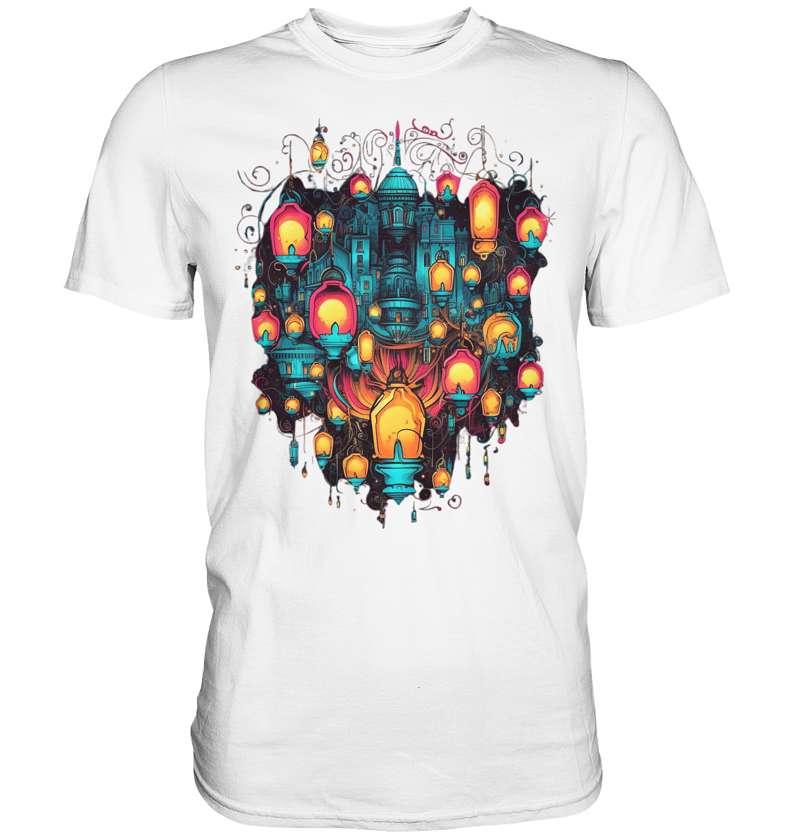 Laternen Lichter 3 - Premium Shirt