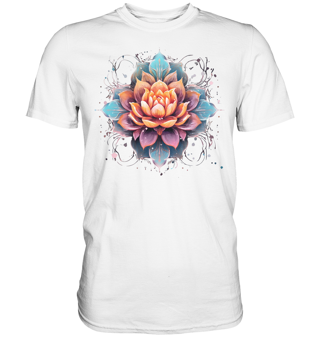 Lotus Blumen 1 - Premium Shirt