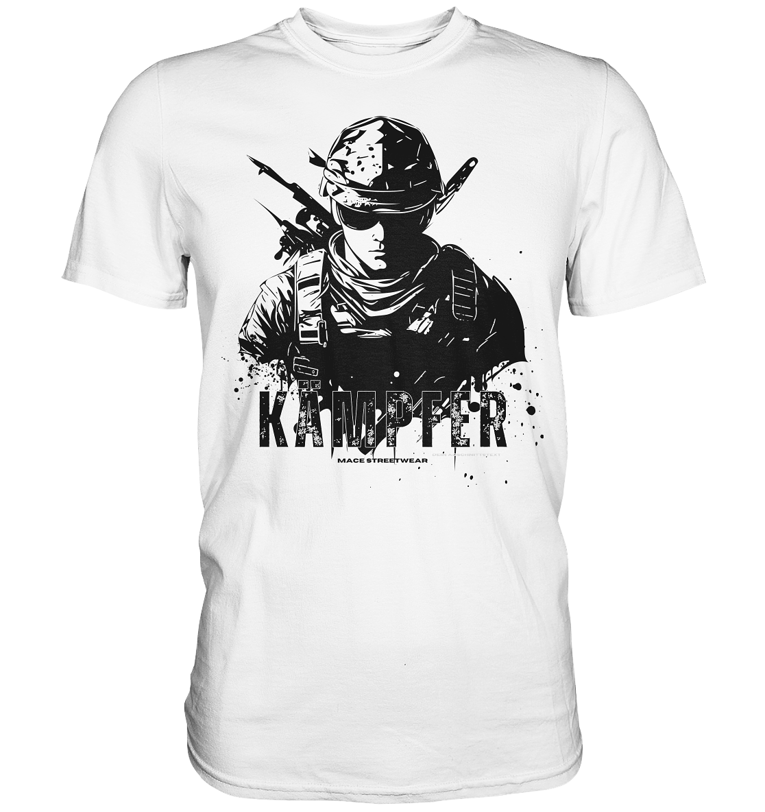 "Kämpfer" Mace Optimismus - Premium Shirt