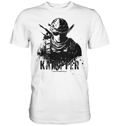 "Kämpfer" Mace Optimismus - Premium Shirt