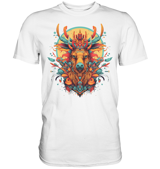 "Elch" Tiertotems - Premium Shirt