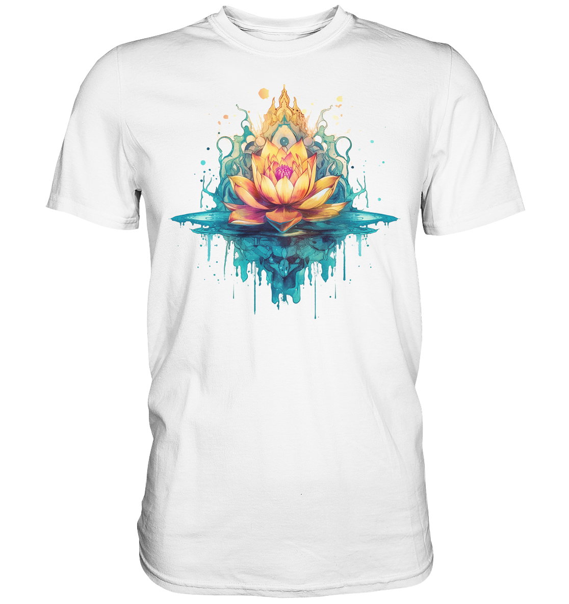 Lotus Blumen 3 - Premium Shirt