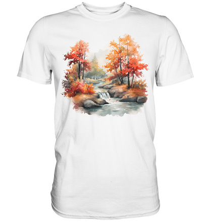 Fantasie Landschaft 4 - Premium Shirt