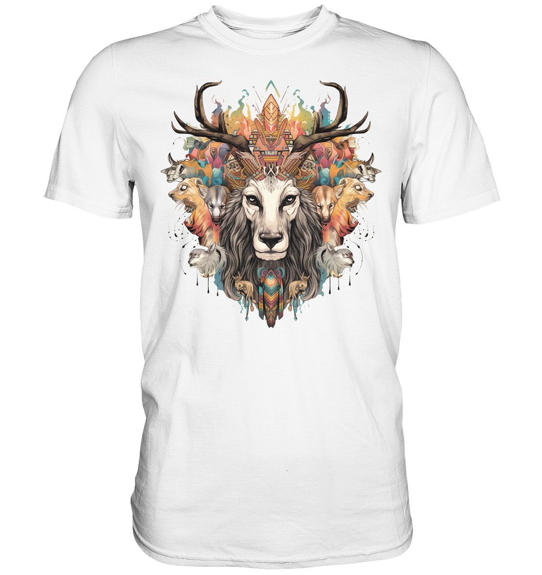 "Tier Kollektion" Tiertotems - Premium Shirt