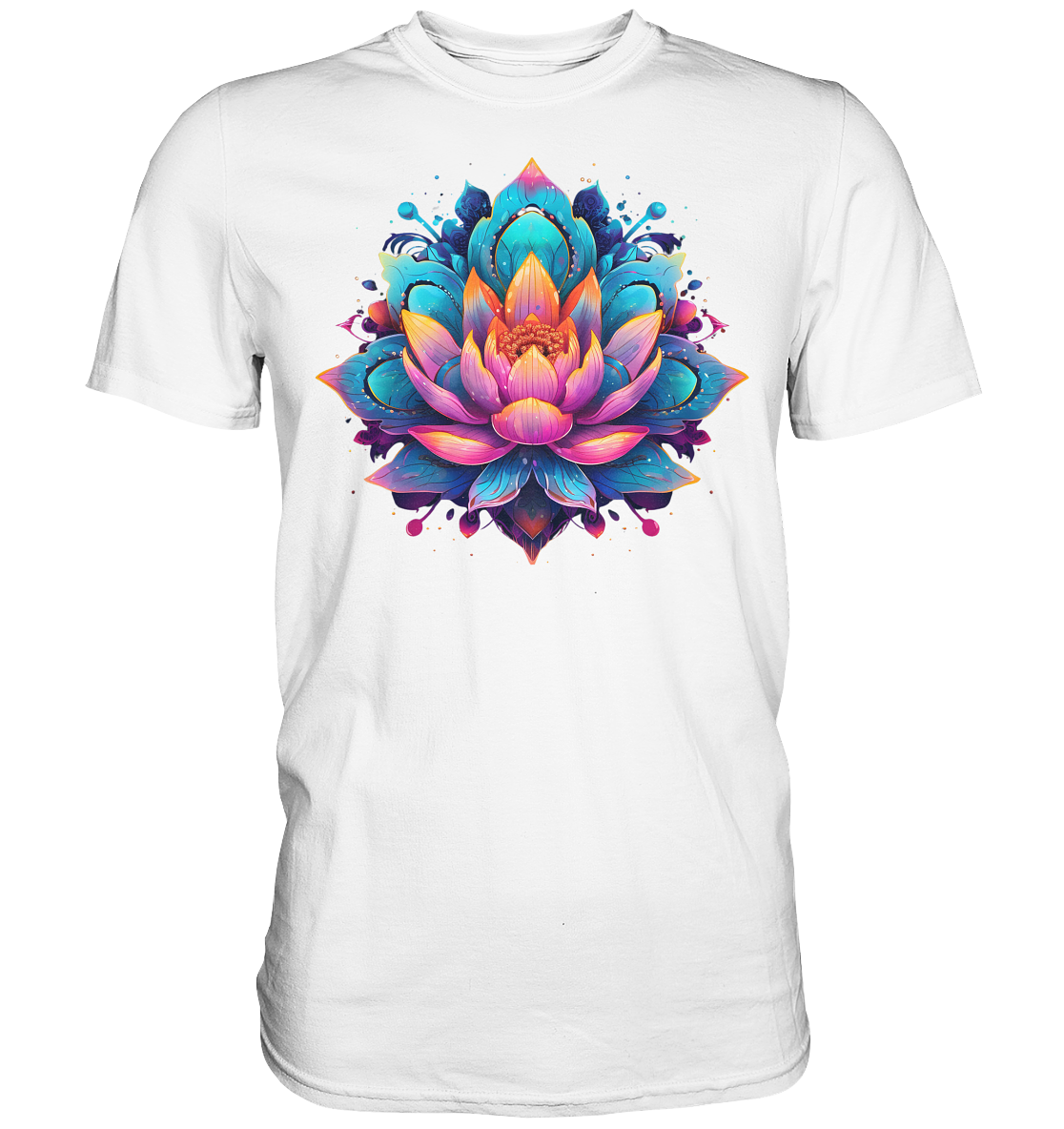 Lotus Blumen 6 - Premium Shirt