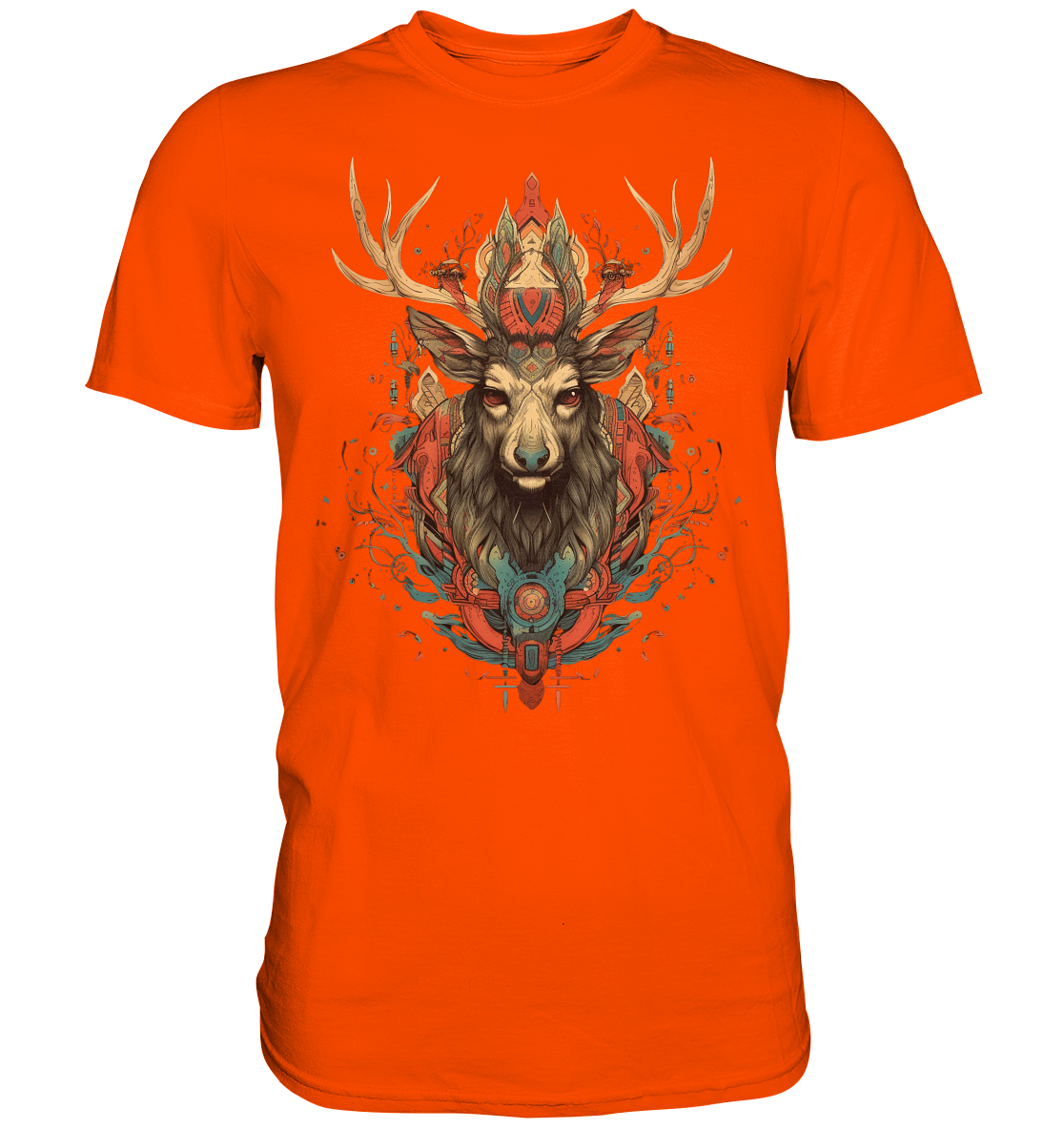 "Hirsch" Tiertotems - Premium Shirt