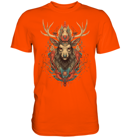 "Hirsch" Tiertotems - Premium Shirt