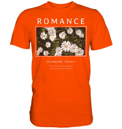 "Romance" Blumen Streetstyle - Premium Shirt