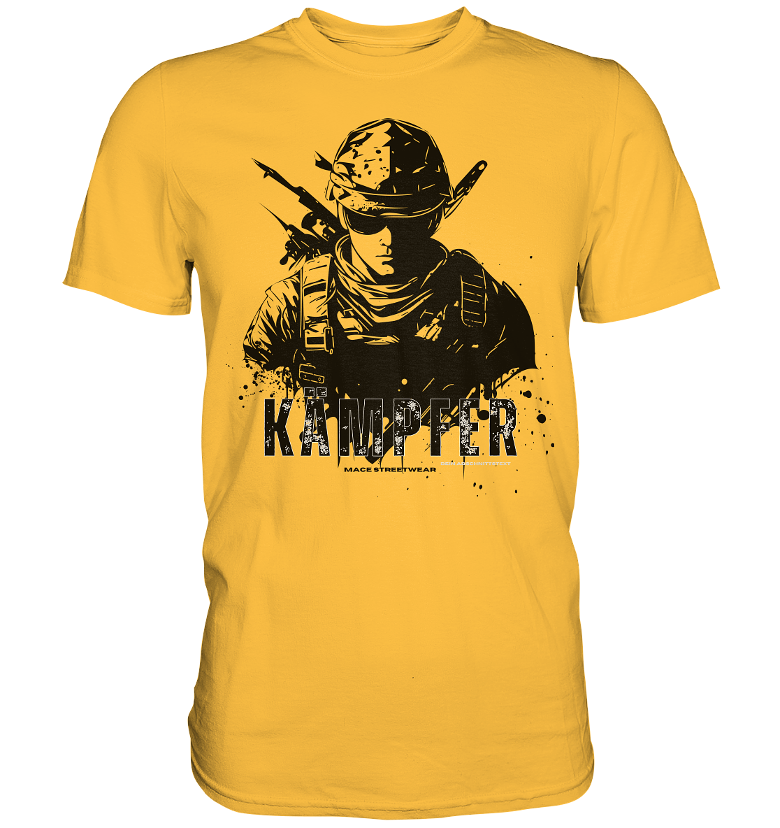 "Kämpfer" Mace Optimismus - Premium Shirt