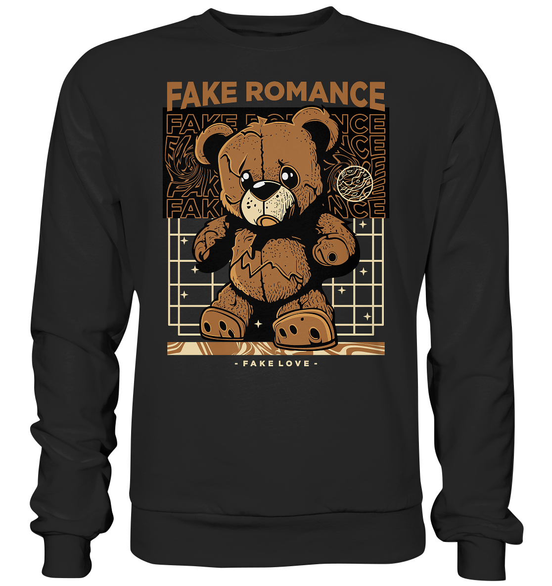 "Fake Romance" Bär Streetstyle - Premium Sweatshirt