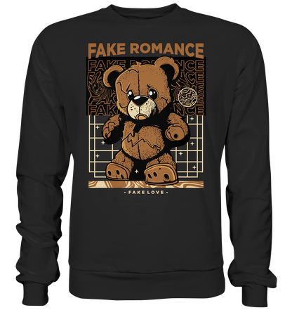 "Fake Romance" Bär Streetstyle - Premium Sweatshirt