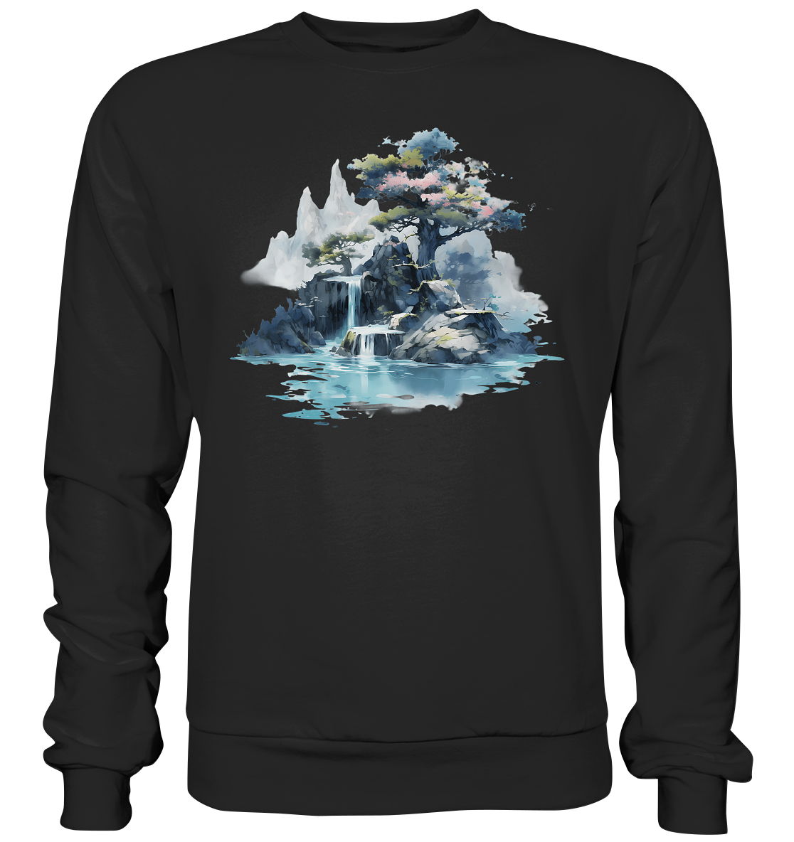 Fantasie Landschaft 5 - Premium Sweatshirt