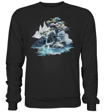 Fantasie Landschaft 5 - Premium Sweatshirt