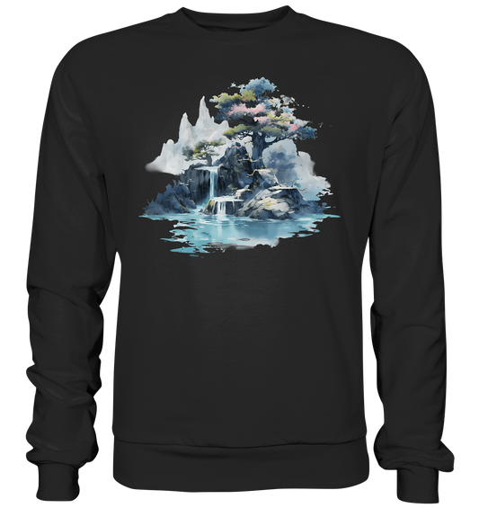 Fantasie Landschaft 5 - Premium Sweatshirt