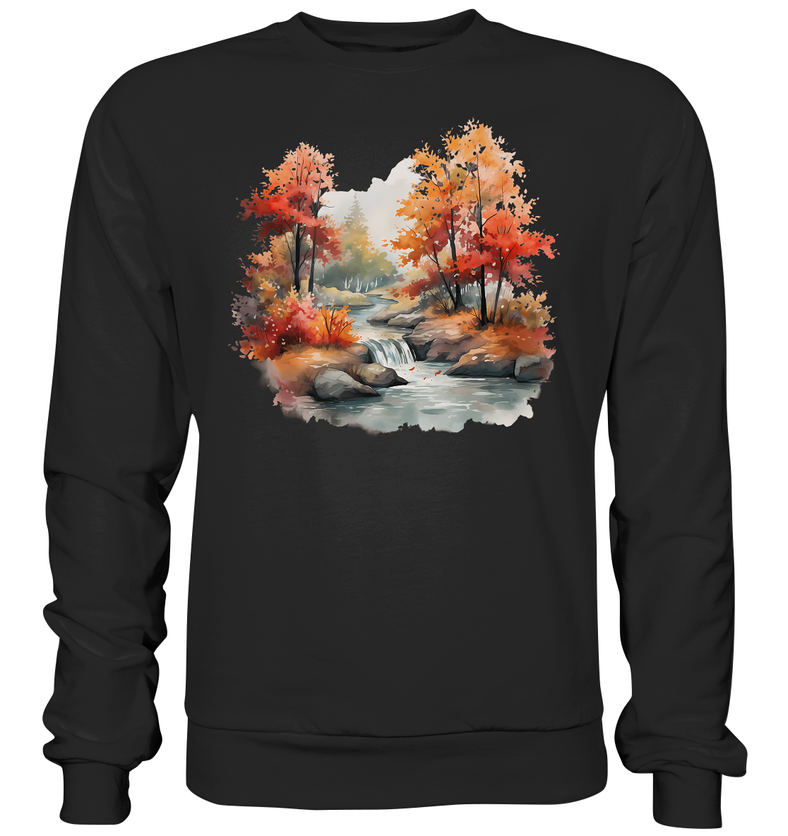 Fantasie Landschaft 4 - Premium Sweatshirt