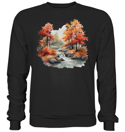 Fantasie Landschaft 4 - Premium Sweatshirt