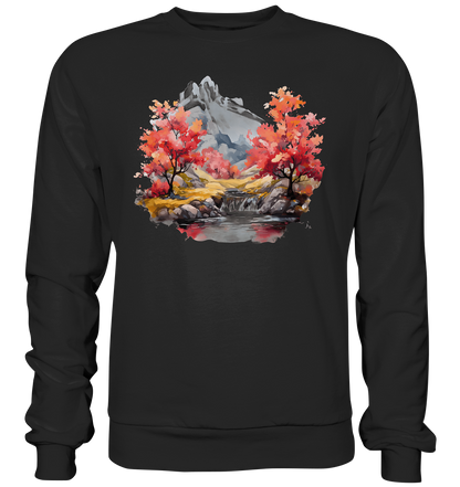 Fantasie Landschaft 10 - Premium Sweatshirt