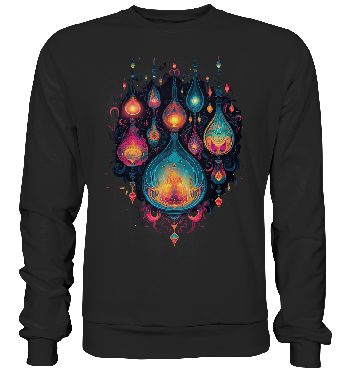 Laternen Lichter 9 - Premium Sweatshirt