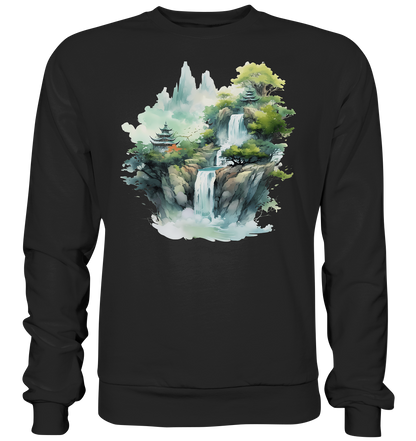 Fantasie Landschaft 11 - Premium Sweatshirt