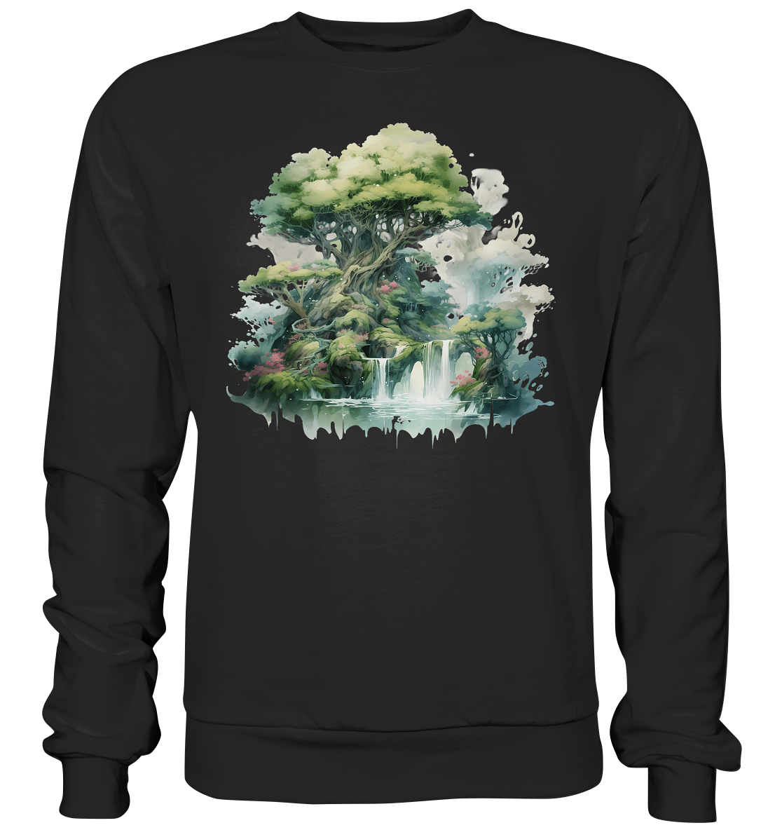 Fantasie Landschaft 15 - Premium Sweatshirt