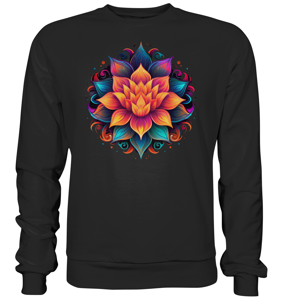 Lotus Blumen 8 - Premium Sweatshirt