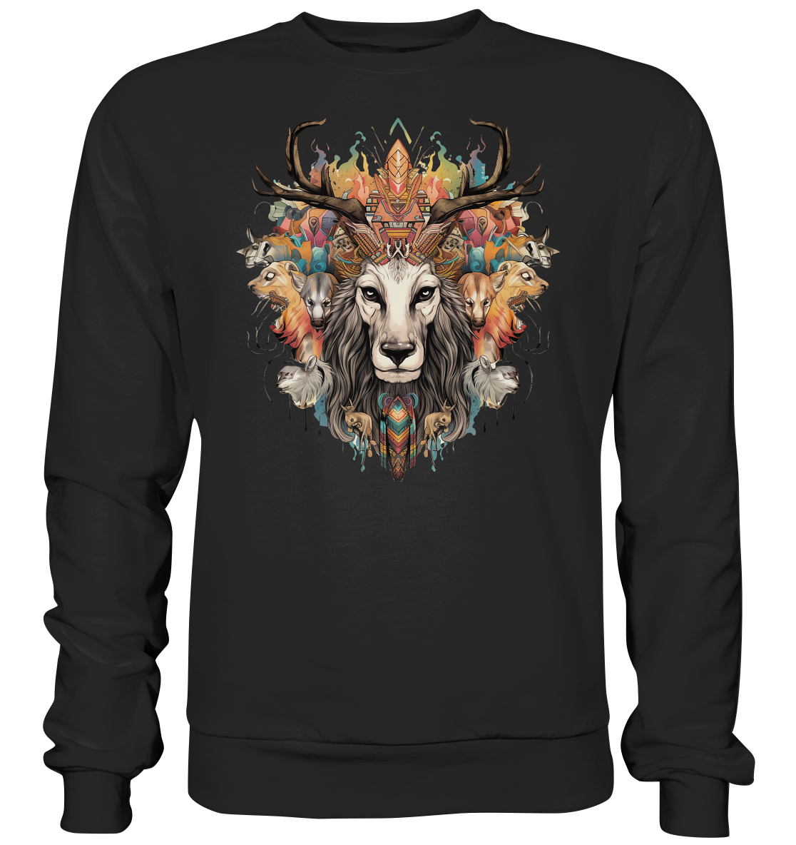 "Tier Kollektion" Tiertotems - Premium Sweatshirt