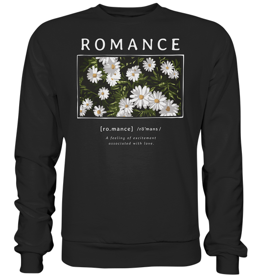 "Romance" Blumen Streetstyle - Premium Sweatshirt