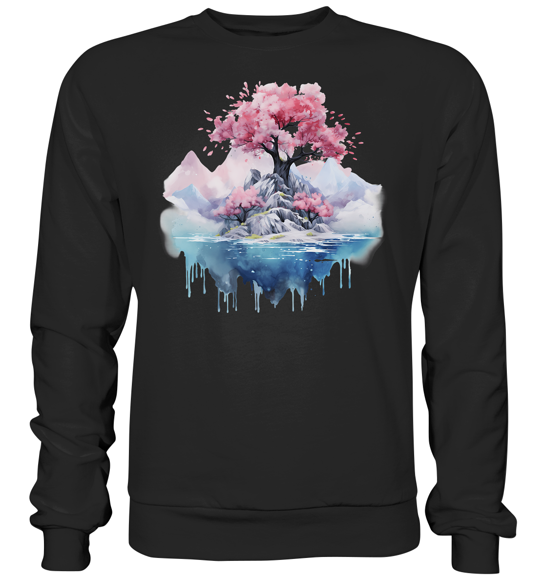 Fantasie Landschaft 14 - Premium Sweatshirt