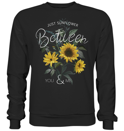 "Just Sunflower" Blumen Streetstyle - Premium Sweatshirt