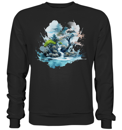 Fantasie Landschaft 3 - Premium Sweatshirt