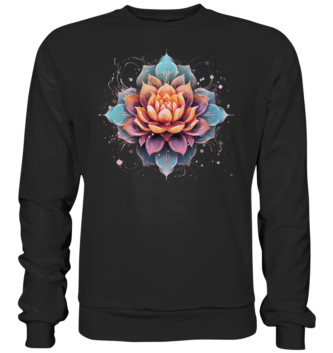 Lotus Blumen 1 - Premium Sweatshirt