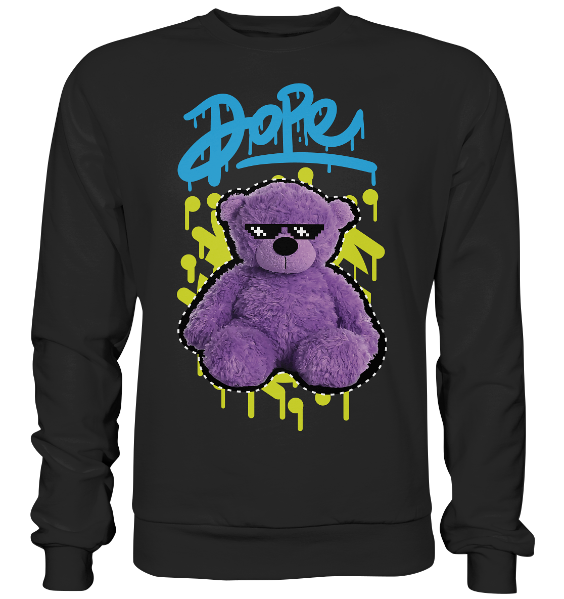 "Dope" Bär Streetstyle - Premium Sweatshirt