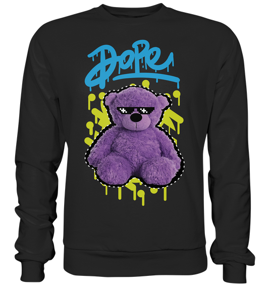 "Dope" Bär Streetstyle - Premium Sweatshirt