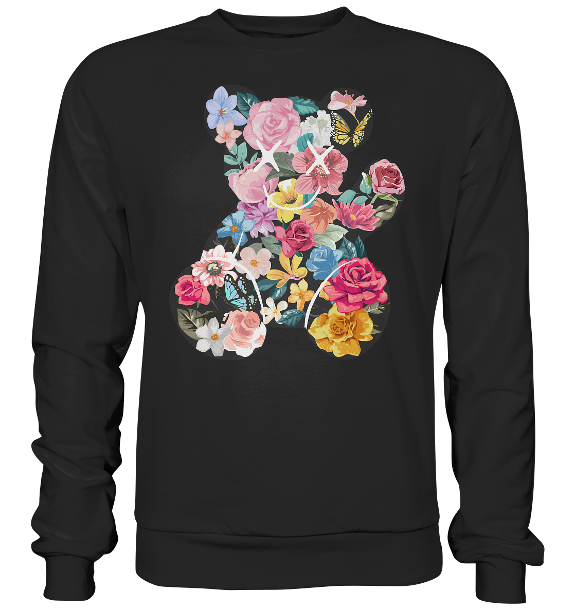 "Blumenbär" Bär Streetstyle - Premium Sweatshirt